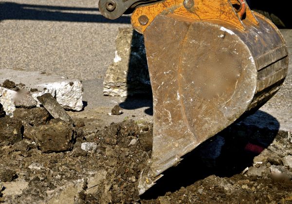 Cement Pad Demolition in Stow