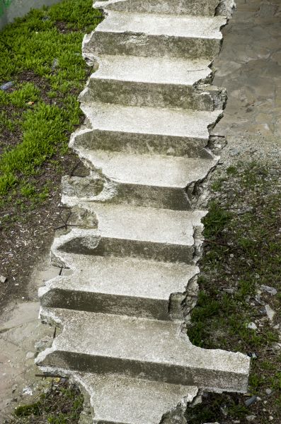 Concrete Steps Demolition in Stow