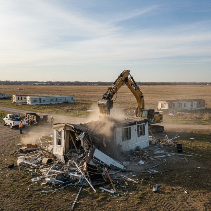 Mobile Home Demolition